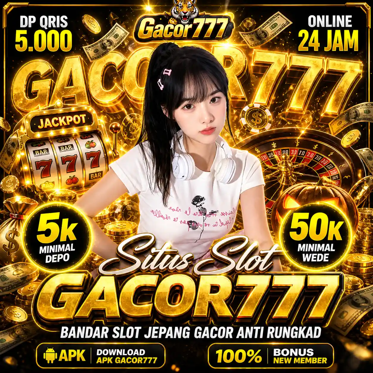 Gacor777 - Link Bandar Slot Jepang Paling Gacor Terpercaya Anti Rungkad